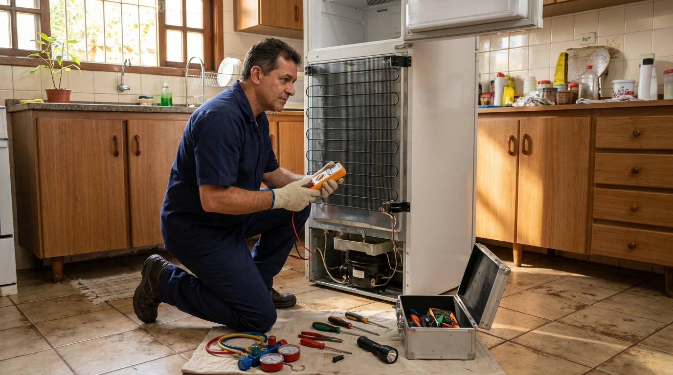 Manutenção na Refrigeração em Baruel, Suzano‑SP